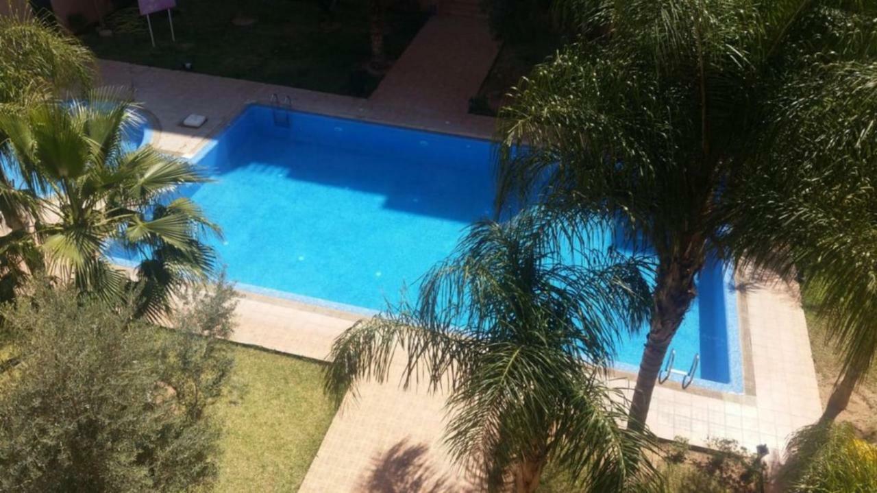 Appartement Haut Standing Vu Piscine Marraquexe Exterior foto